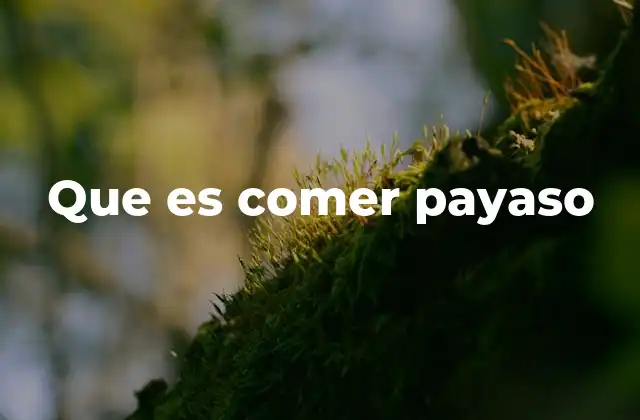 Que es Comer Payaso 2 Situaciones en las que se puede aplicar el dicho comer payaso