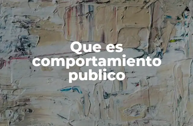 La importancia de la conducta en espacios compartidos