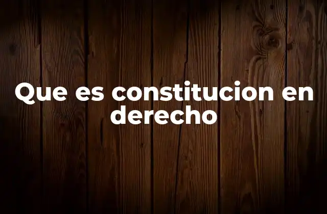 La base de todo sistema legal
