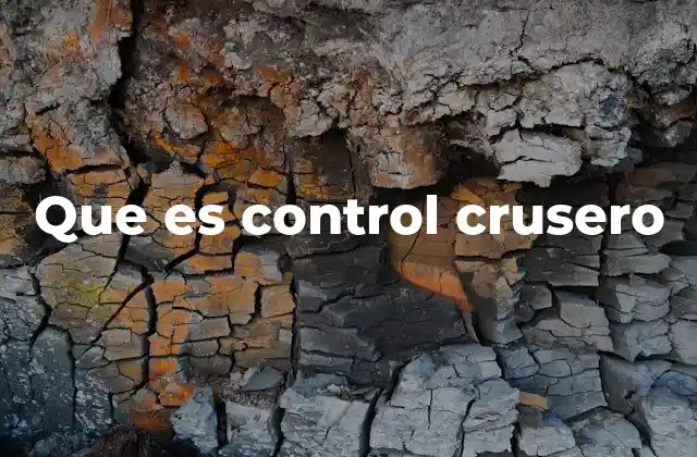 Que es Control Crusero 2 La evolución del sistema de velocidad constante en la historia del automóvil