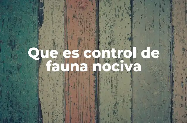 La importancia del manejo de especies invasoras en ecosistemas