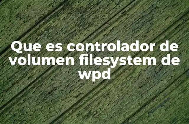 El papel del sistema WPD en la gestión de dispositivos multimedia