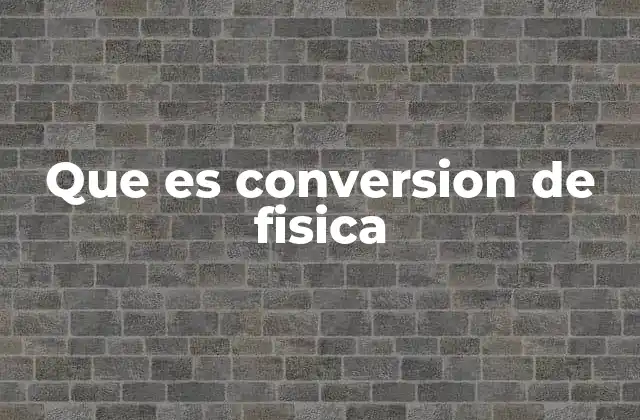 La importancia de las conversiones en la resolución de problemas físicos
