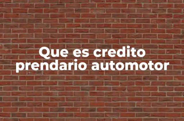 Cómo funciona el sistema de garantía con bienes móviles