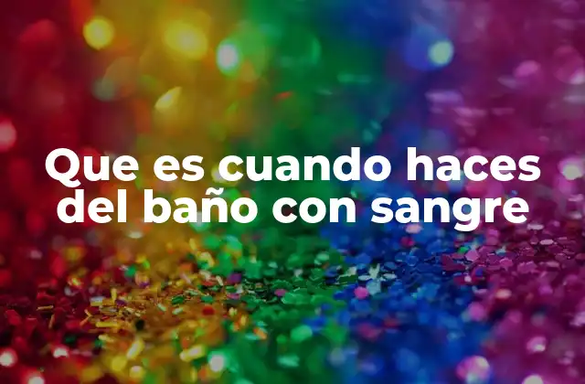 La relación entre sangre y agua en la historia humana