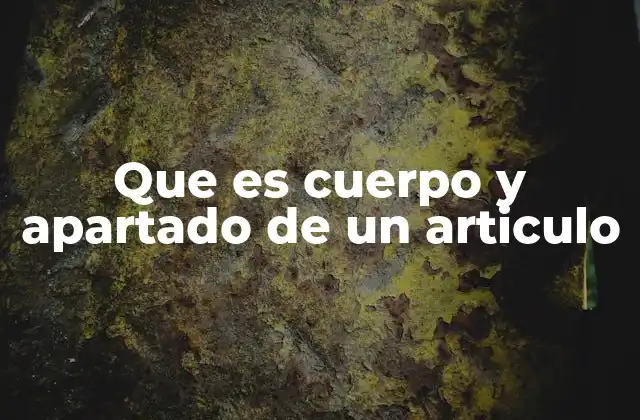 La importancia de una estructura clara en la redacción