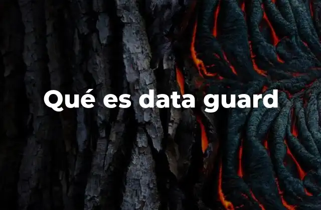 Qué es Data Guard