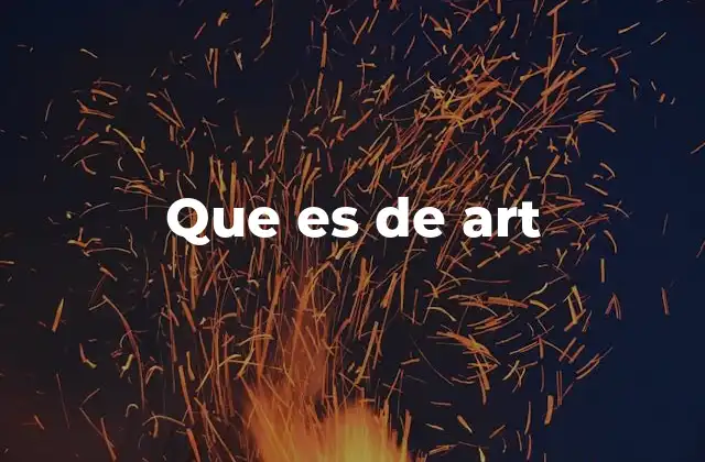 El arte como fenómeno cultural y social