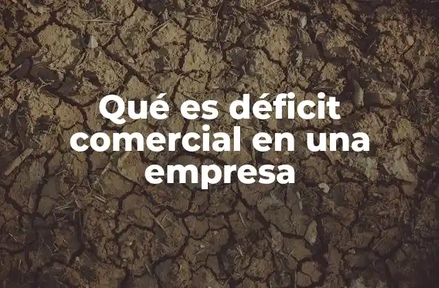 Impacto del déficit comercial en la estabilidad financiera
