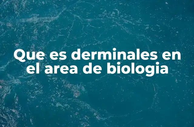 La importancia de los términos anatómicos en biología