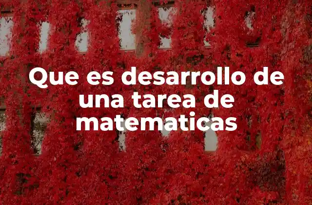 Cómo abordar una tarea matemática sin perder la estructura