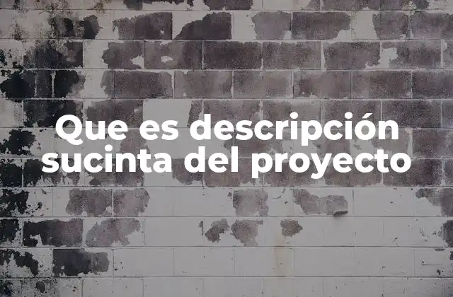 La importancia de una descripción clara en la gestión de proyectos