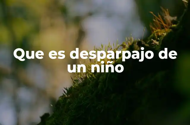 La expresión natural de la infancia