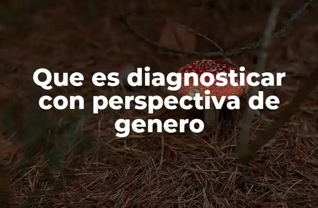 Que es Diagnosticar con Perspectiva de Genero 2 El rol de la perspectiva de género en la salud pública