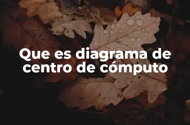 Que es Diagrama de Centro de Cómputo 2 La importancia de la visualización en la gestión de centros de datos