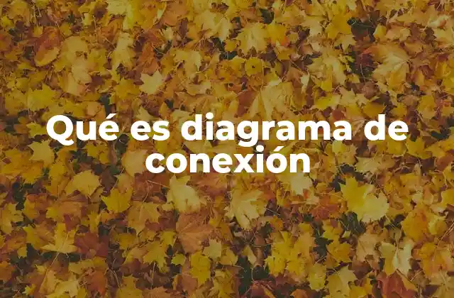 Qué es Diagrama de Conexión 2 La importancia de los diagramas en la ingeniería y tecnología