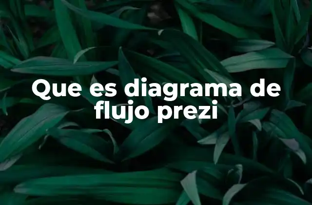 Que es Diagrama de Flujo Prezi