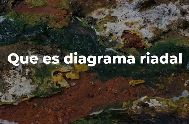 Que es Diagrama Riadal
