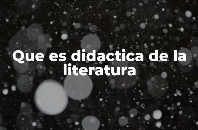 La importancia de enseñar literatura en la educación formal