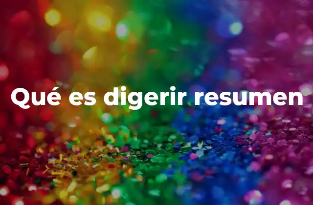 Cómo el cerebro interpreta y organiza un resumen