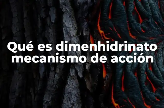 Qué es Dimenhidrinato Mecanismo de Acción 2 El papel del dimenhidrinato en el sistema nervioso central