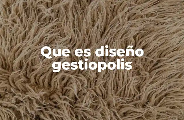 Que es Diseño Gestiopolis
