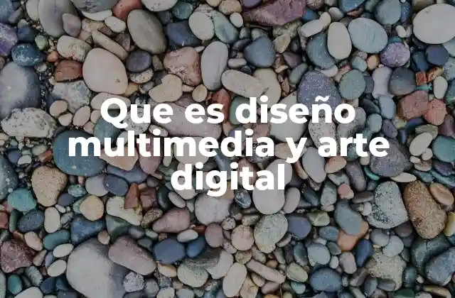 Que es Diseño Multimedia y Arte Digital