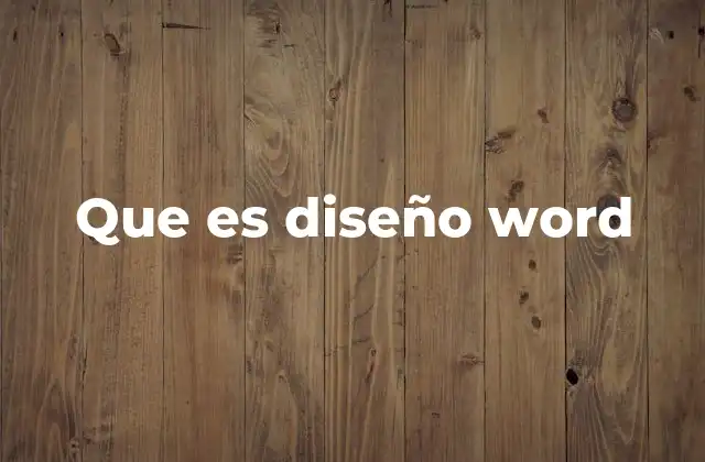 Que es Diseño Word 2 La importancia del diseño en la comunicación profesional