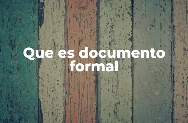 La importancia de la estructura en los documentos oficiales