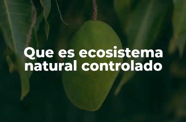 La importancia del equilibrio ecológico en ecosistemas gestionados