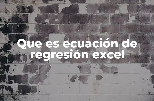 Cómo Excel facilita el análisis de regresión