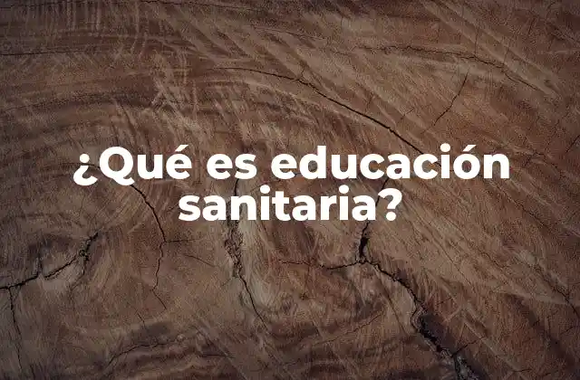El papel de la educación en la promoción de la salud