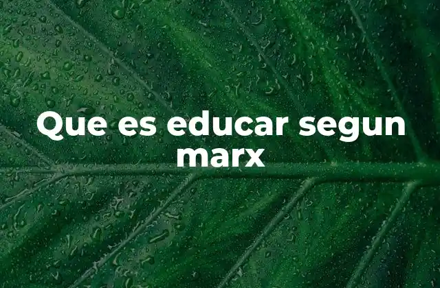 La educación como herramienta de transformación social