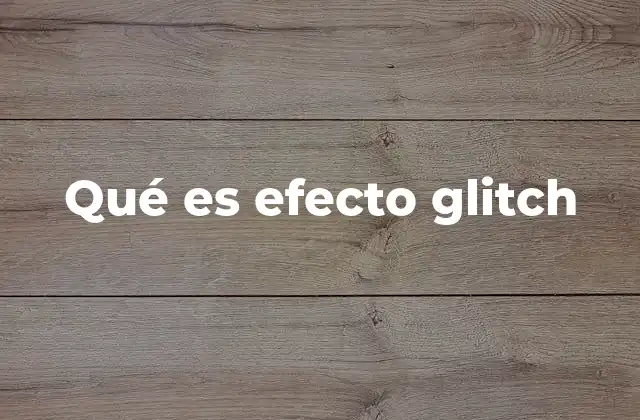 La estética del error en el arte digital