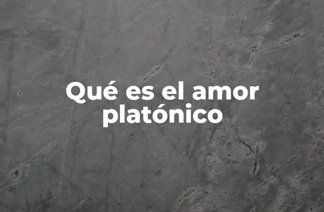 El amor sin concretar: más allá del cuerpo
