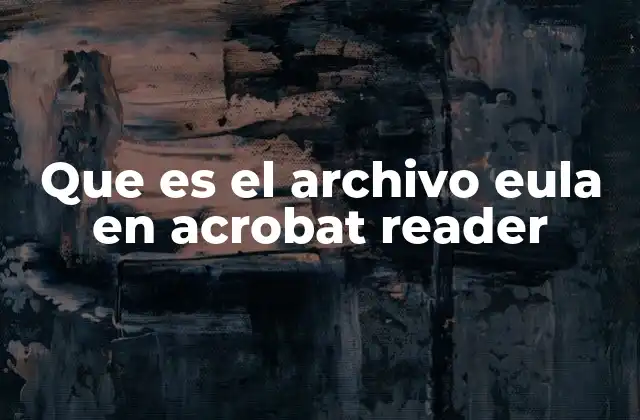El papel del EULA en la instalación de software
