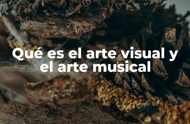 Qué es el Arte Visual y el Arte Musical 2 La importancia de las expresiones artísticas en la humanidad