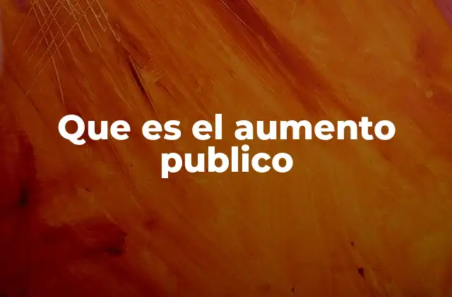 Que es el Aumento Publico 2 La dinámica detrás del aumento de interés colectivo