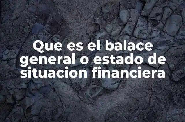 El espejo financiero de una empresa