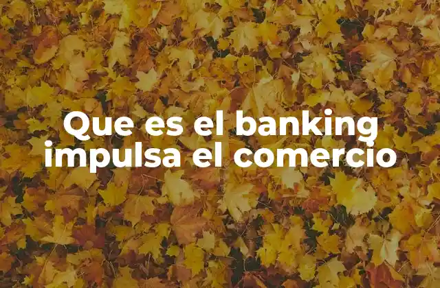 Que es el Banking Impulsa el Comercio 2 El papel del sistema financiero en la actividad comercial