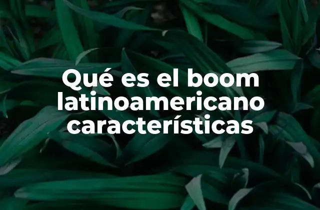 Qué es el Boom Latinoamericano Características 2 El auge de la narrativa hispanoamericana en el contexto global