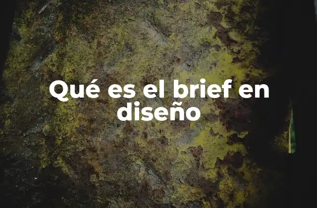 Qué es el Brief en Diseño 2 La importancia del brief para el éxito del diseño