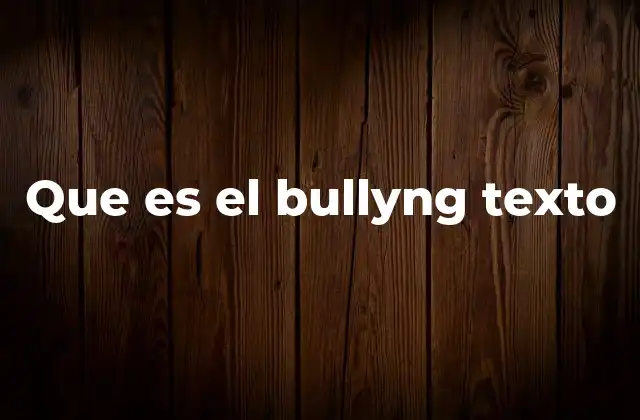 El impacto psicológico del acoso escrito en el ámbito escolar