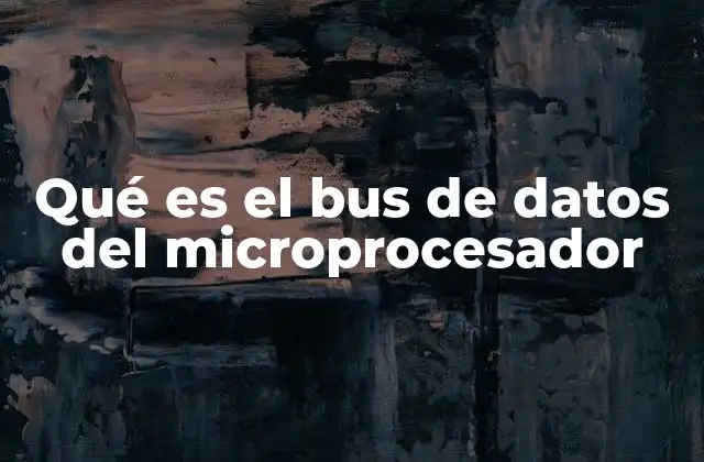 Cómo el bus de datos interactúa con otros componentes del sistema