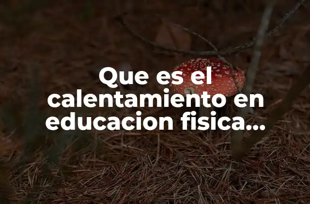 Que es el Calentamiento en Educacion Fisica Resumen 2 La importancia del calentamiento en el aula de educación física
