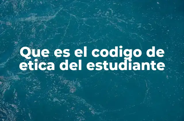 Valores fundamentales en la formación del estudiante