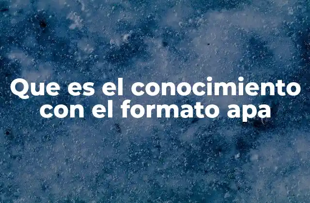 La importancia de estructurar el conocimiento académico
