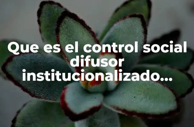 Que es el Control Social Difusor Institucionalizado Eugenio Raul Zafarroni