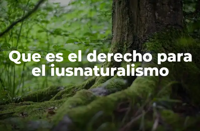 El derecho como expresión de la naturaleza humana