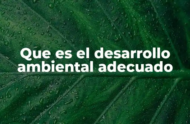 El equilibrio entre crecimiento económico y conservación ambiental